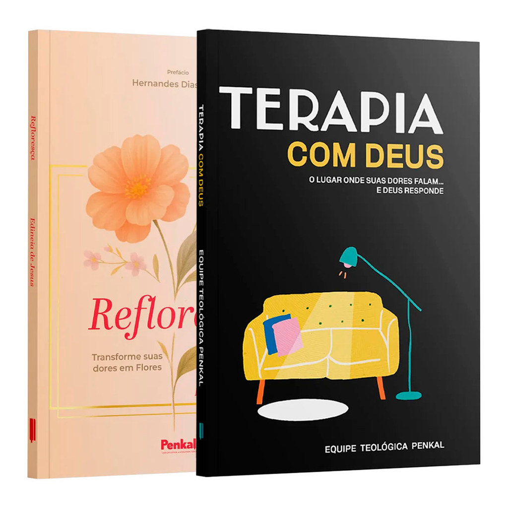 Kit Paz em Deus | Terapia com Deus + Refloresça.