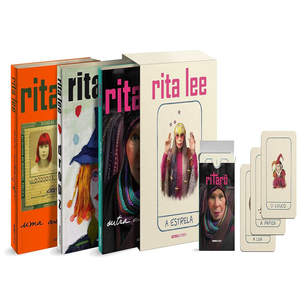 Box Livros de Rita Lee - Baralho RiTarô autor Rita Lee