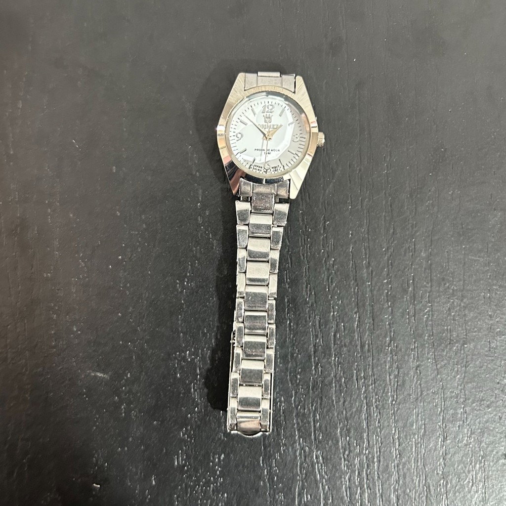 Relógio Orimet Mini Feminino a Prova D´Água Prata Luxo