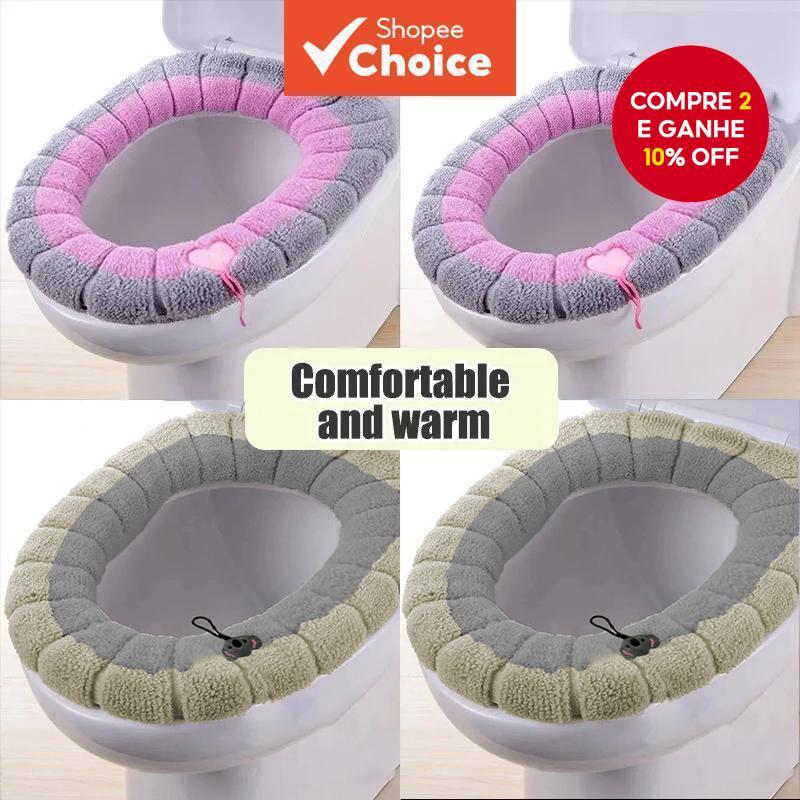 Tapete Higiênico De Malha Portátil De Cor Costurada , Espessado , Lavável , Anticongelante , Tipo O , Universal em Oferta na Shopee