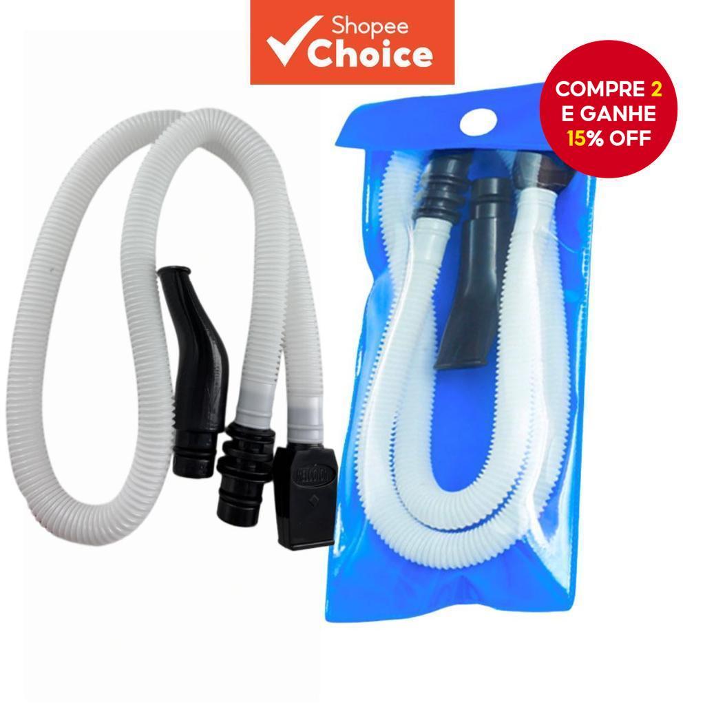 Conjunto de Tubo Flexível para Melodica com Bocal Longo / Fácil de Instalar Tubo Flexível de Material ABS com Bocal /