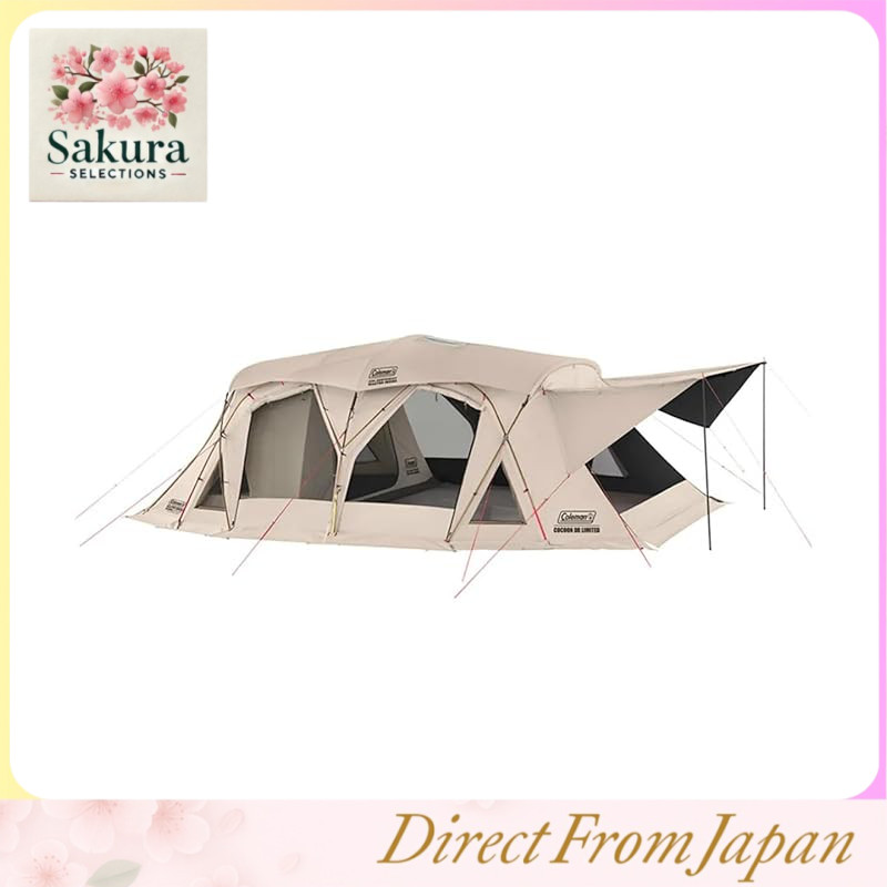 Coleman Family Tent 2-Room Cocoon DR Limited 2218061 (Beige/FF)