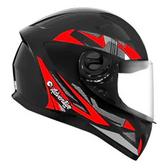 Capacete Para Moto Ebf Kids Adventure Preto/azul 54 Crianças