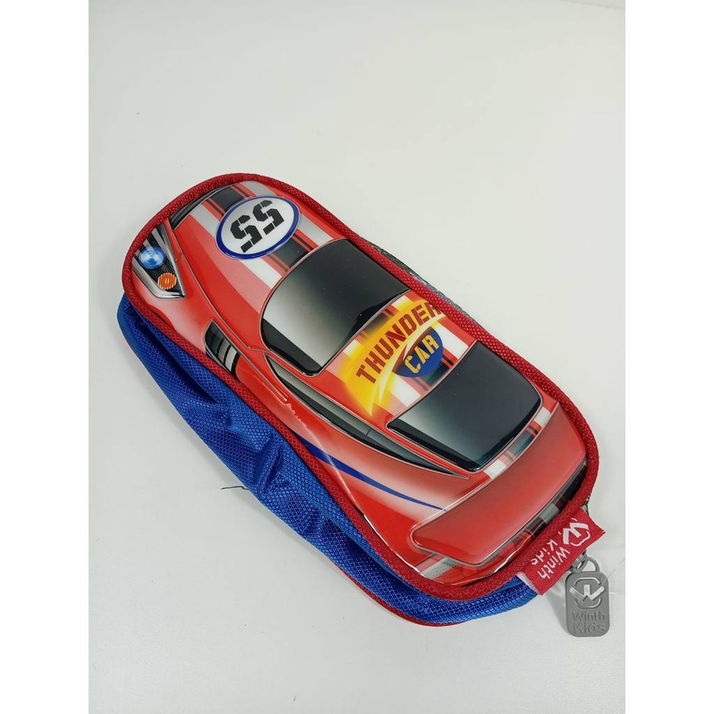 Estojo escolar Super Carro Super Motor3D Porta Lapis escolar