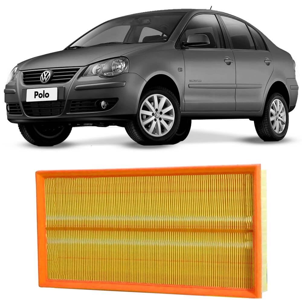 Filtro Ar Volkswagen Polo Sedan 1.6 8v 2003 A 2009 Tecfil em Oferta na Shopee