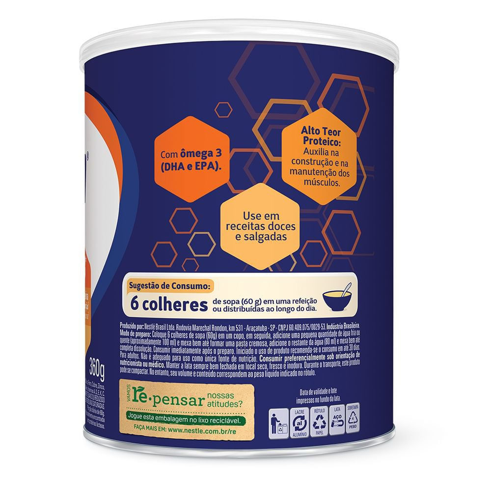Detalhes do Nutren Fortify Complemento Alimentar Sem Sabor 360g