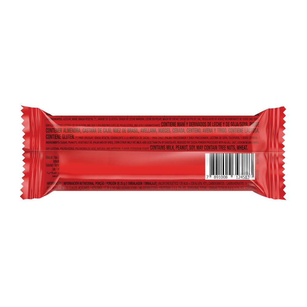 Detalhes do Chocolate Garoto Crocante 25g