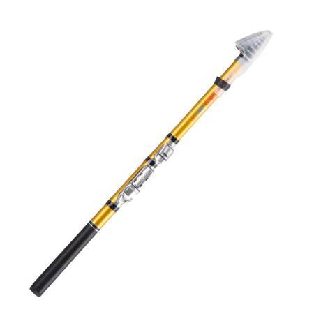 Vara de Pesca Telescópica Carbono para Molinete Retratil Ultra leve light 1.5 1.8 2.1 2.4 2.7 3M em Oferta na Shopee