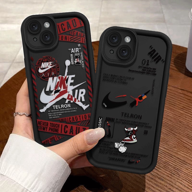 Capinha Capa de Silicone Tema do padrão esportivo queda para IPhone XR 11 12 13 14 15 16 17 Pro MAX 14 15 16 Plus em Oferta na Shopee