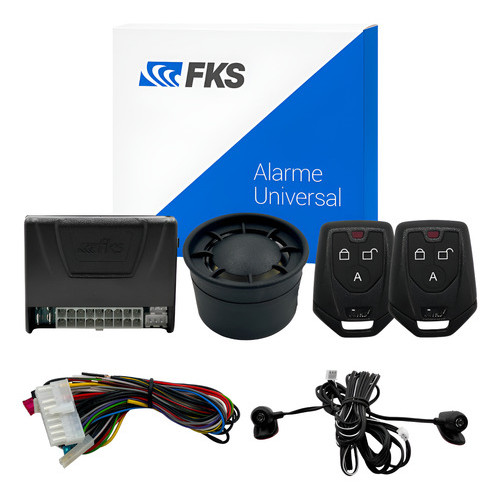 Alarme Automotivo Universal Fk903plus 2 Controles Cr 941 Fks