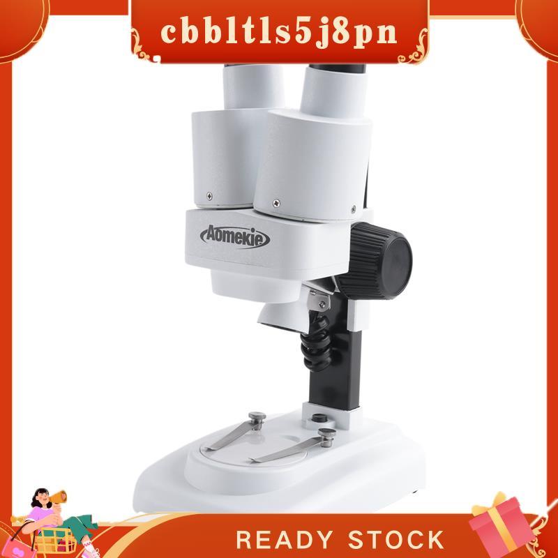 Microscópio Estéreo Binocular 20X Com LED Para Ferramenta De Solda PCB Slides De Reparo De Celular Mineral Assistindo