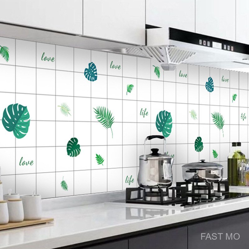 7 Pcs Autocolantes Para Cozinha Resistentes Ao óLeo E à áGua, Ideais Para Decorar Paredes De Cozinha.