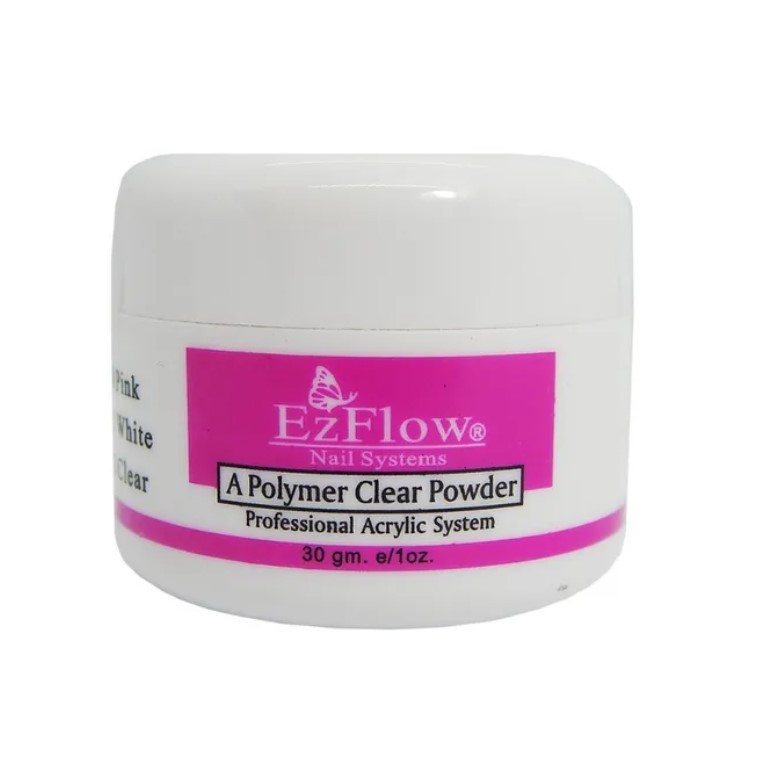 Kit 4 Pó Acrílico Ezflow 30gr Porcelana Acrigel Unhas POLYGEL ACRIGEL