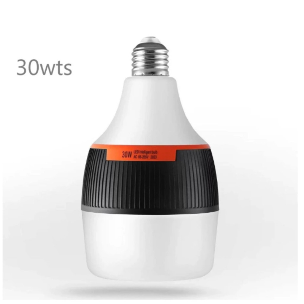 Lâmpada De Emergência Led Recarregável Luz Potente 30w Dupla Função