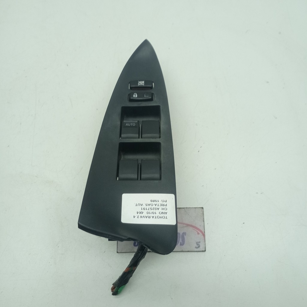 Comando Vidro Dianteiro Esquerdo Toyota Rav4 2.4 4x4 2010
