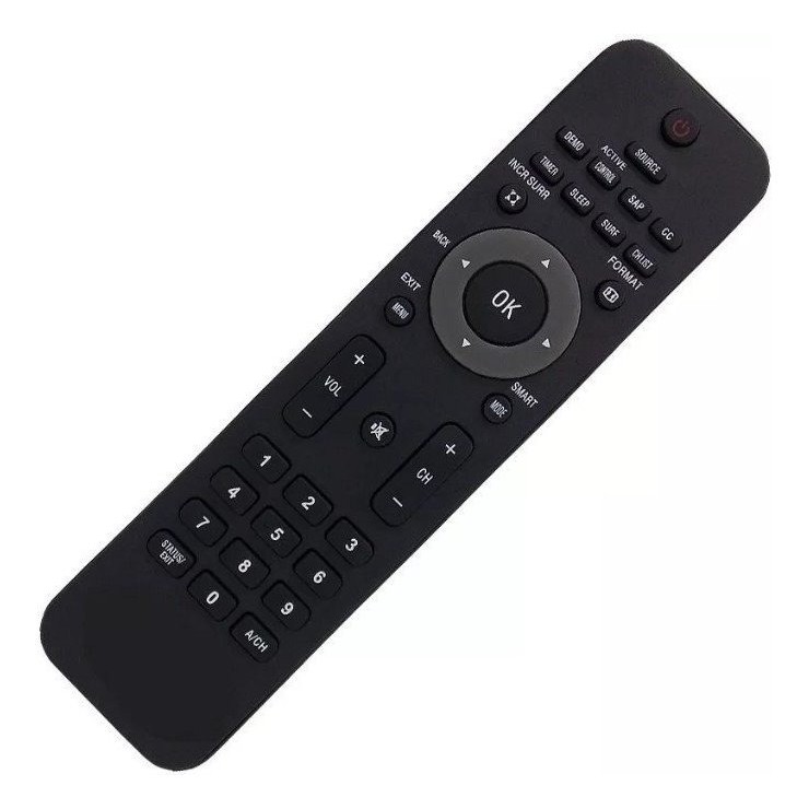 Controle P/ Tv Philips Lcd / Led 32pfl3605d/78 32pfl3404/78