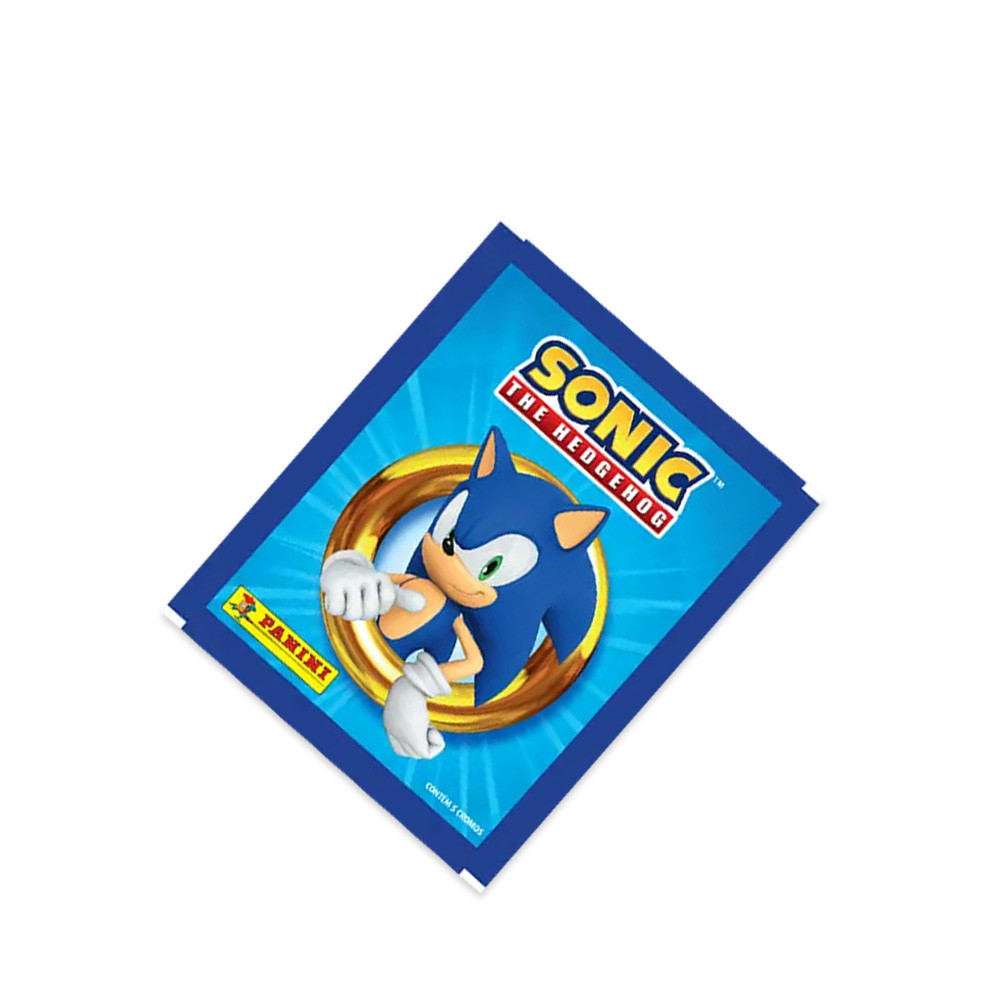 Sonic The Hedgehog - Contém 12 Envelopes (60 Figurinhas) - Novo - Editora Panini