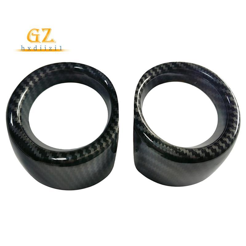 [gzhxdiizi1] Carro ABS Amortecedor Dianteiro Nevoeiro Lâmpada Luz Quadro Capa Adesivo Guarnição Para XV 2012 2013 2014 2