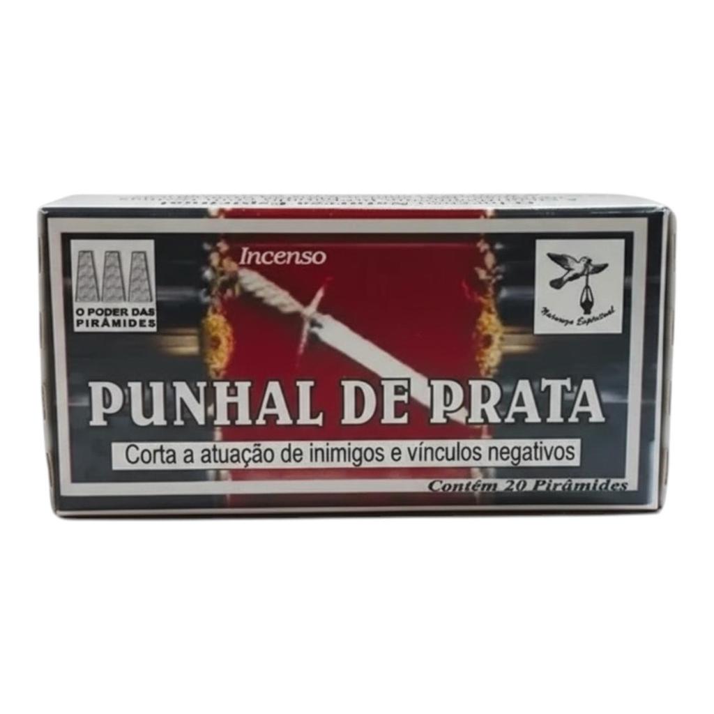 Defumador Natureza Punhal de Prata Tablete | Proteção | Defesa Espiritual | Corte de Energias