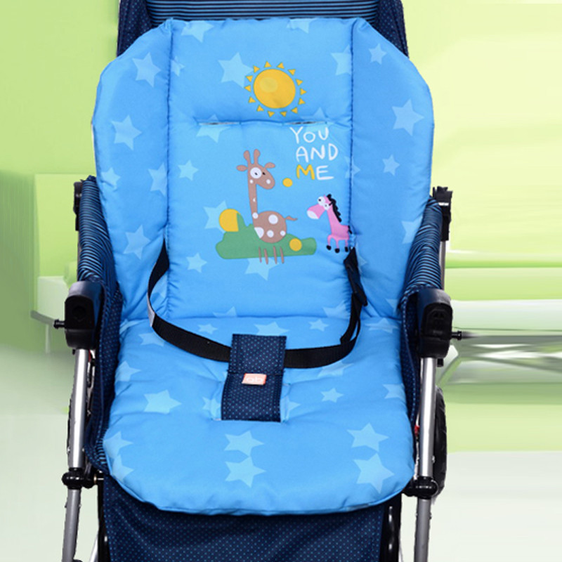 Almofada para carrinho de bebê, almofada para carrinho de criança, guarda-chuva, almofada de algodão para carro, quatro