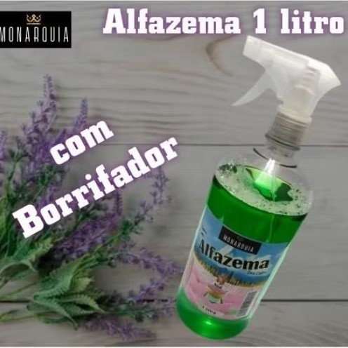 ALFAZEMA DEO COLÔNIA 1 LITRO C/ BORRIFADOR - ORIGINAL MONARQUIA