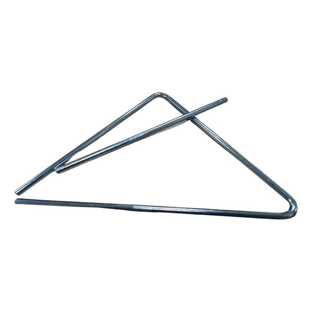 Triângulo Musical Médio 25cm Profissional Luen Aço C/batedor