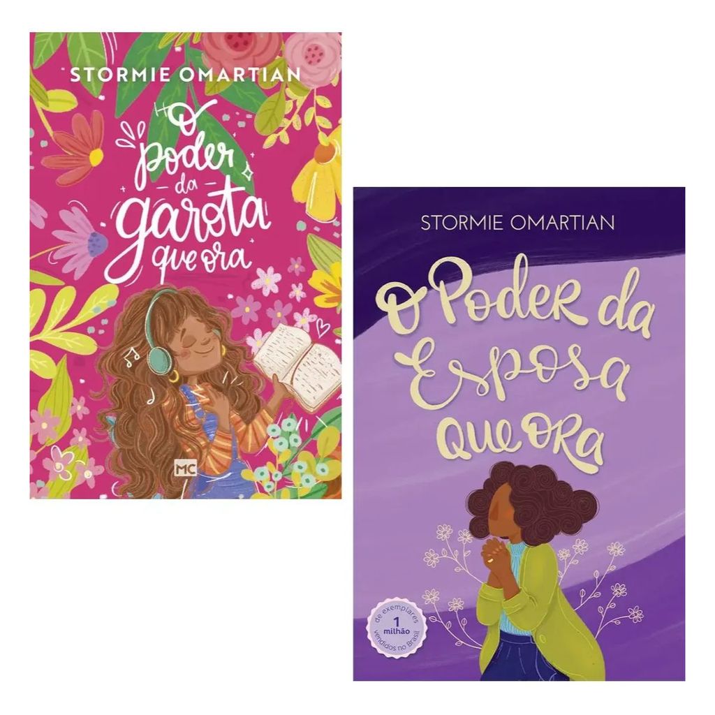 Kit 2 Livros O Poder da Garota que Ora e O Poder da Esposa que Ora Stormie Omartian