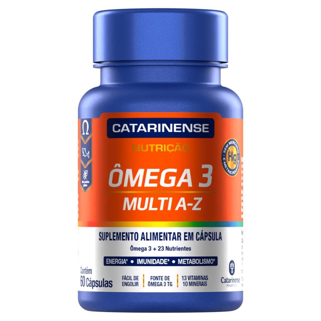 Ômega 3 + Multi AZ 60 Cápsulas - Catarinense