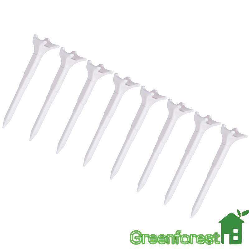 greenfor 8 Peças Camisetas Golfe Longas E Duradouras, Substituição, 4 Pontas, Cabeça, Acessórios T