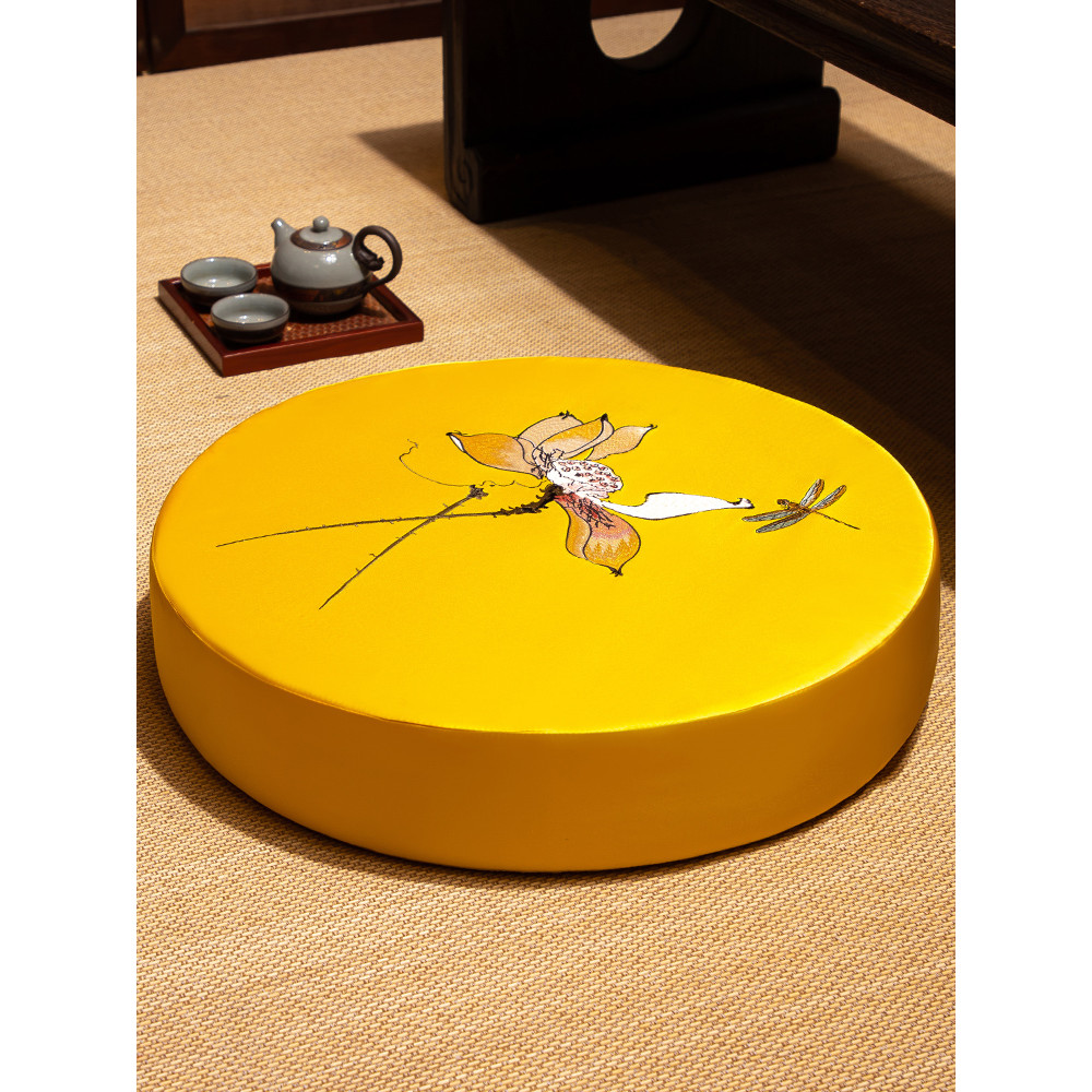 Imagem Almofada Futon Almofada de Meditação de Chão Almofada de Meditação Almofada de Ajoelhamento de Buda Almofada de Ajoelhar