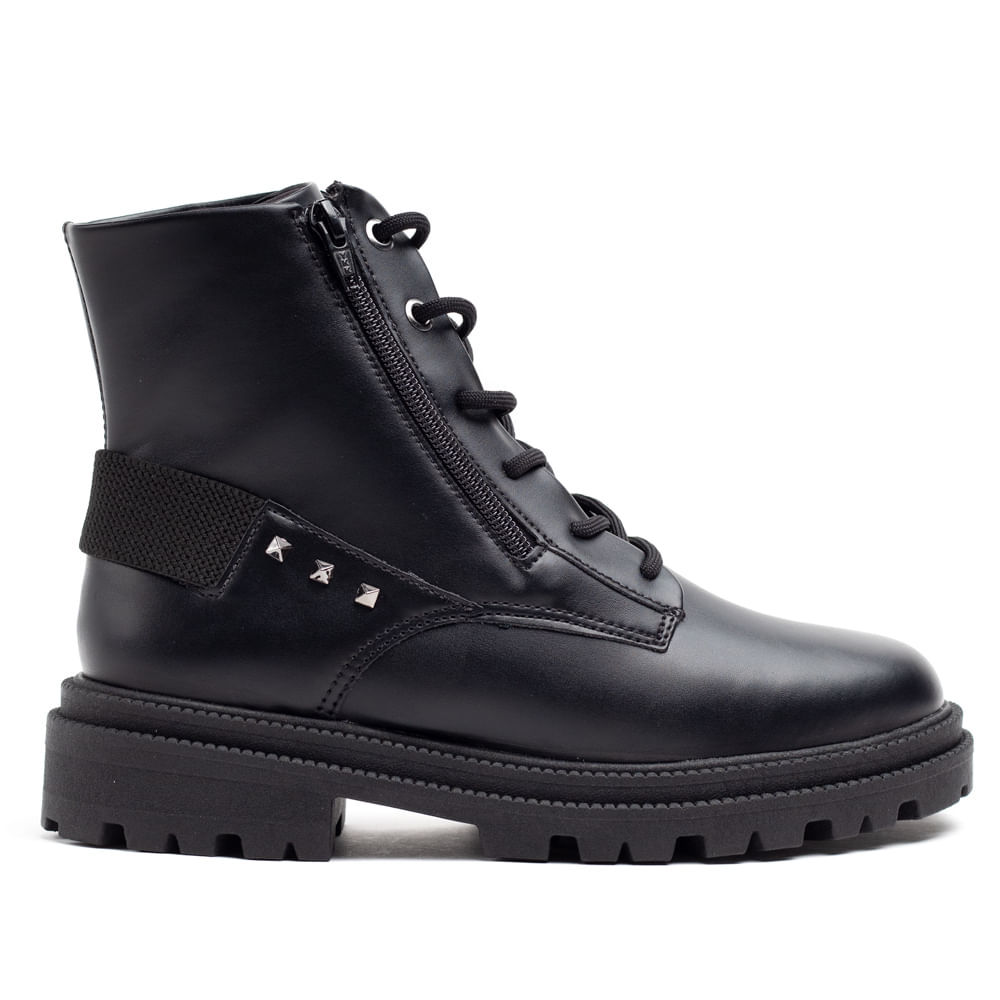 Coturno Feminino Ramarim Tratorado Preto