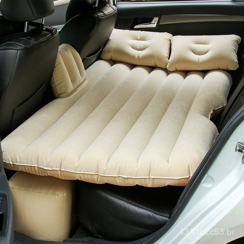 Cama inflável removível para carro, cama de viagem multifuncional para veículos, colchão inflável para encosto de cabeça