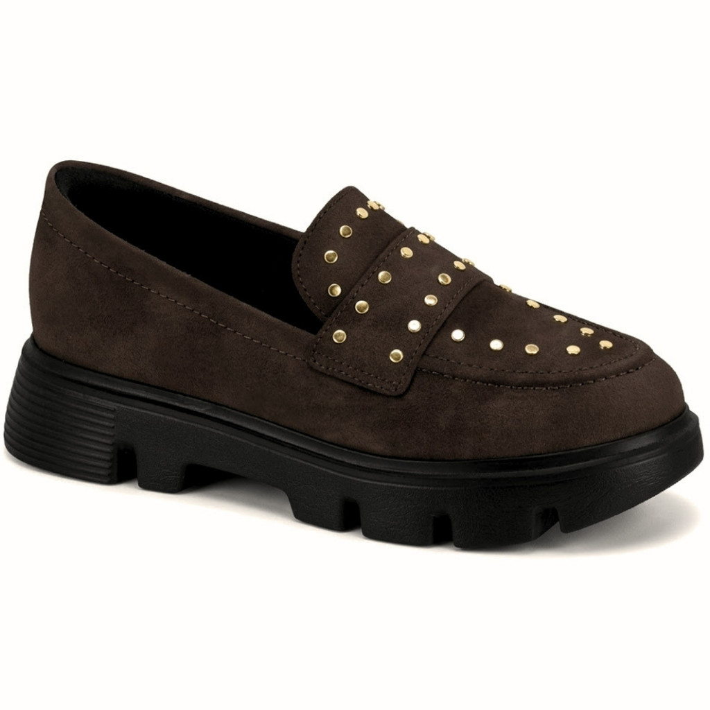 Sapato Mocassim  Feminino Flatform Tratorado Conforto Modare 7409.103.31230