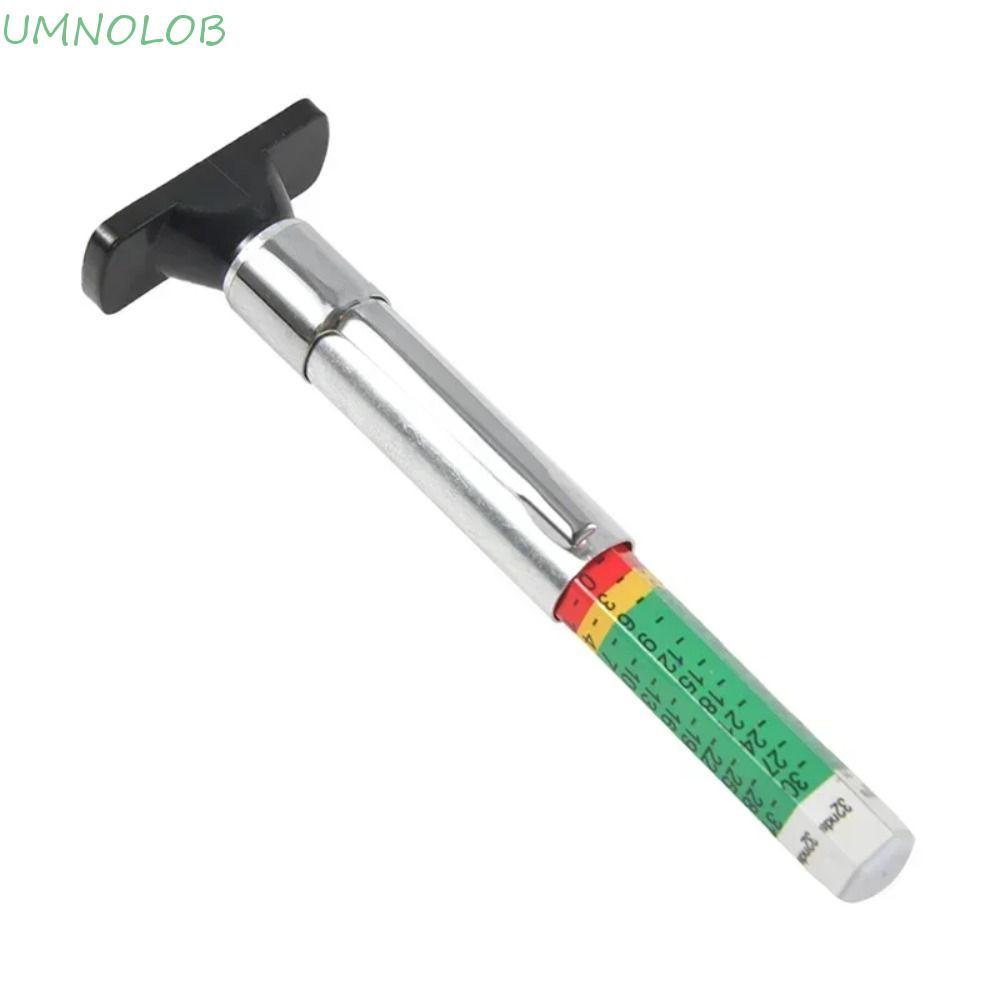 UMNOLOB Caneta De Medição De Pneu De Carro De 25 Mm , Detecção De Espessura De Marca De Piso , Medidor De Profundidade
