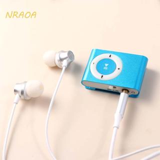 NRAOA MP3 Player Metal Mini Media Moda Portátil Walkman Music em Oferta na Shopee