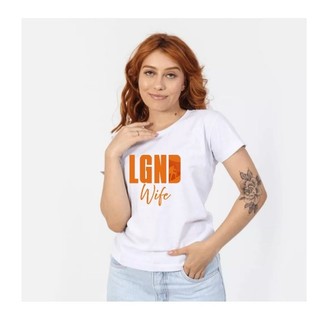 Camiseta BABYLOOK esposa de legendário wife