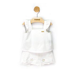 Conjunto Menina Blusa e Short Saia Tricoline Floral - Colorittá em Oferta na Shopee