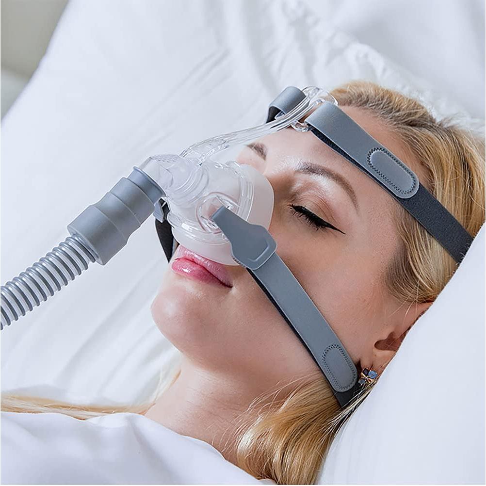Kit Universal De Moldura De Máscara Nasal De Silicone , Acessórios De Almofada De Nariz CPAP De Substituição Para Máquin