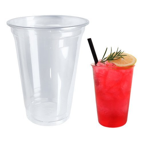 Copo Descartável Pp 400 440ml Chopp  Liso Resistente  Transparente Festa Churrasco Aniversário 100un em Oferta na Shopee