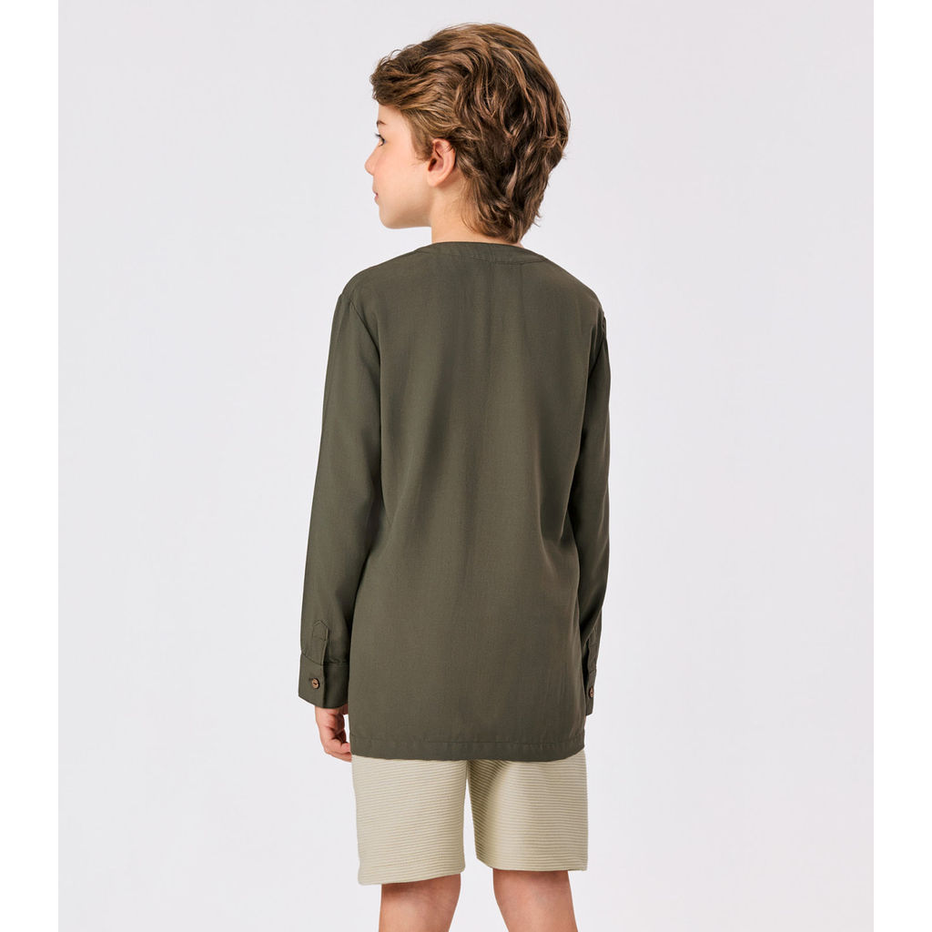 Detalhes do Bermuda Infantil Menino Gorgurinho Trick Nick Bege