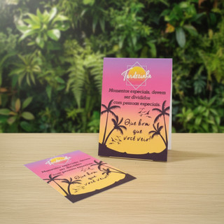 Plaquinhas de agradecimento - Boas vindas enfeite/centro de mesa - TARDEZINHA Decoração Festa