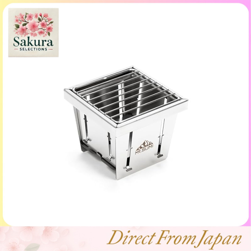 [Mt. SUMI] Perfect Grill Micro (Square) / BBQ Barbecue Foldable Compact Instant Grill Family Solo Camping