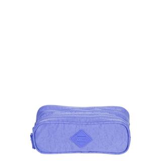 Estojo 2 Compartimentos CRINKLE Lilás em Oferta na Shopee