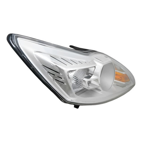 Par Farol Focus 2009 210 2011 2012 Farolete Máscara Cromada Elétrico Com Motor Sem Projetor — imagem 2 de 2