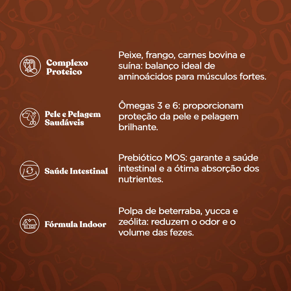 Detalhes do Ração para Cães Quatree Gourmet Adultos Raças Médias e Grandes Livre de Corantes 15Kg