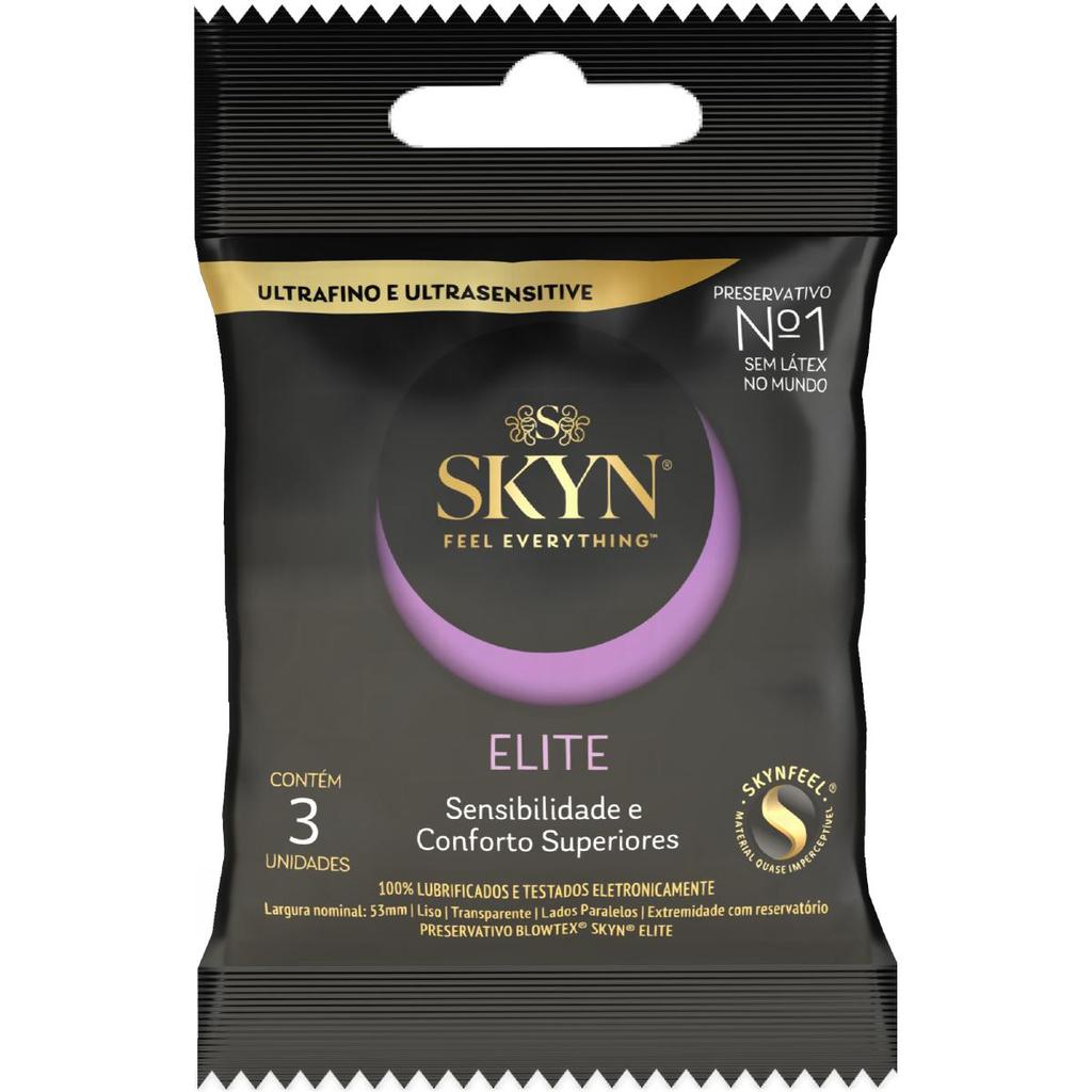 Preservativo SKYN Elite 3 Unidades Preservativo SKYN Elite 3 Unidades