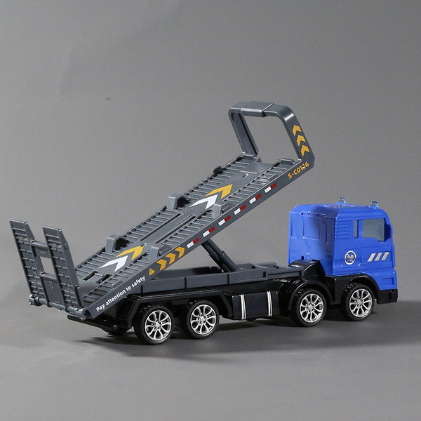 brinquedos de menino Carro de brinquedo para transporte urbano, carro deslizante, reboque basculante de resgate, menino