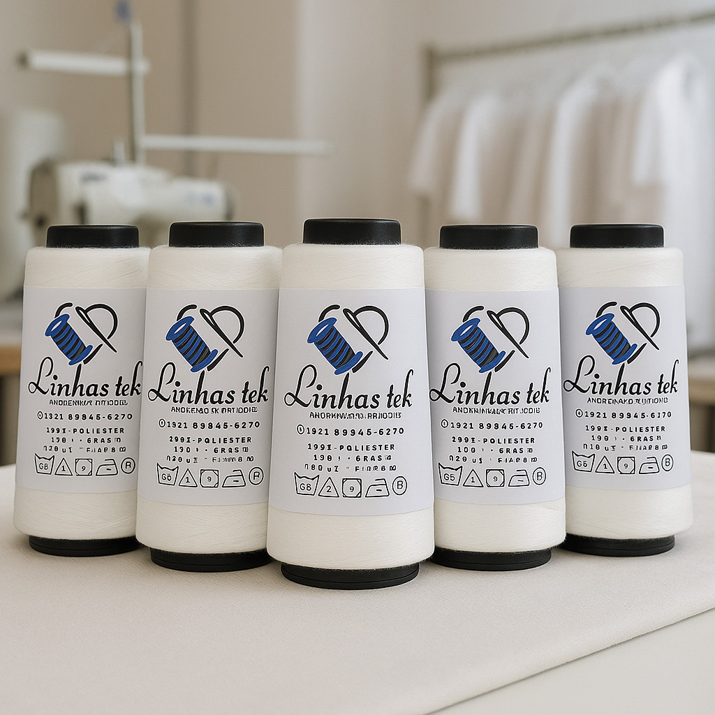 Linhas Brancas 120 2 Mil Jardas para Ateliê | Kit com 5 em Oferta na Shopee