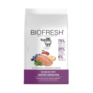 Ração Biofresh Premium para Gatos Adultos sabor Frango  - 7,5kg