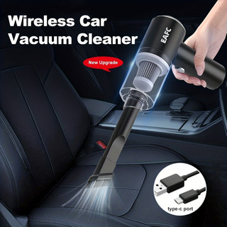 4000mAh/50W/86dB Multifuncional Portátil Carro Vácuo Tipo-C Recarregável Vac
